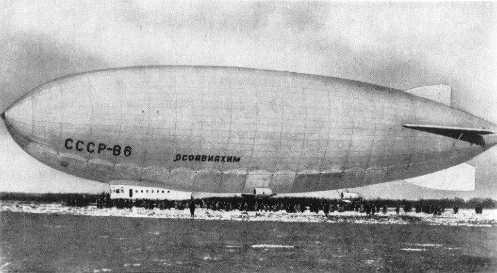 Дирижабль СССР-В6 «ОСОАВИАХИМ». Дирижабли в СССР